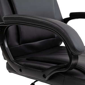 Офисное кресло CHAIRMAN 794 LT, экокожа, черный